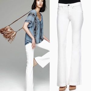 DL1961 Joy High Rise Flare White - NWT - size 25